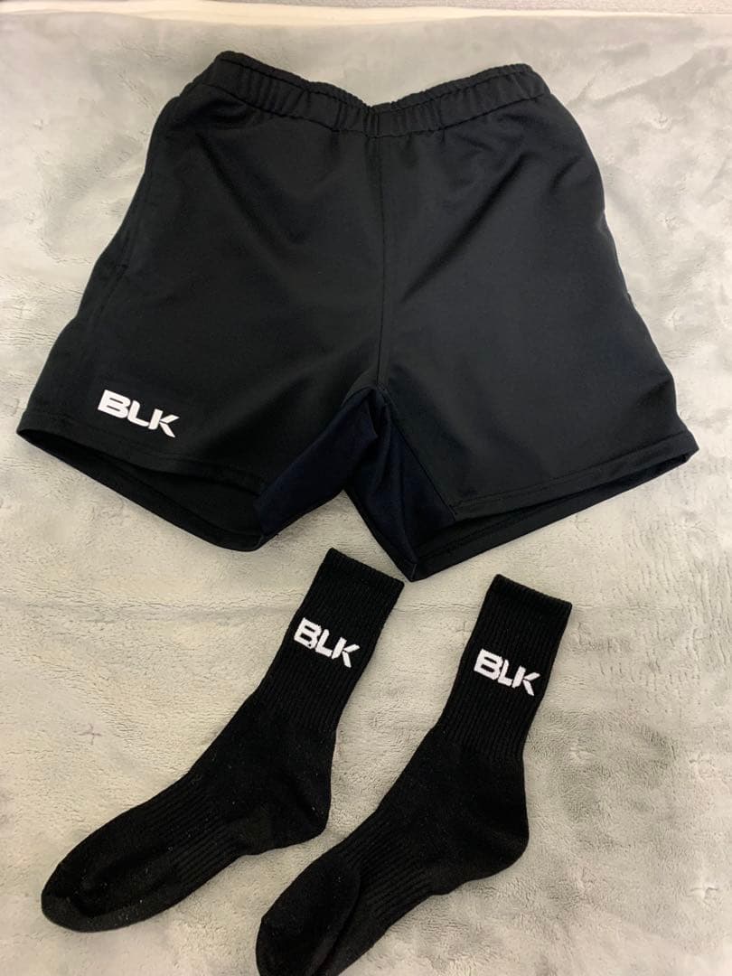 2/17 7:00まで BLK ラグビーセット L&XL