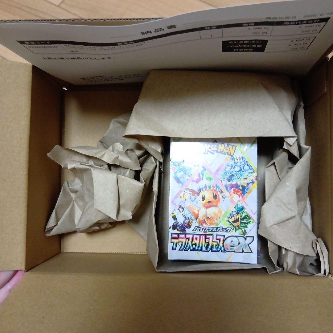 ポケモンカードゲーム テラスタルフェス EX　シュリンク付き
