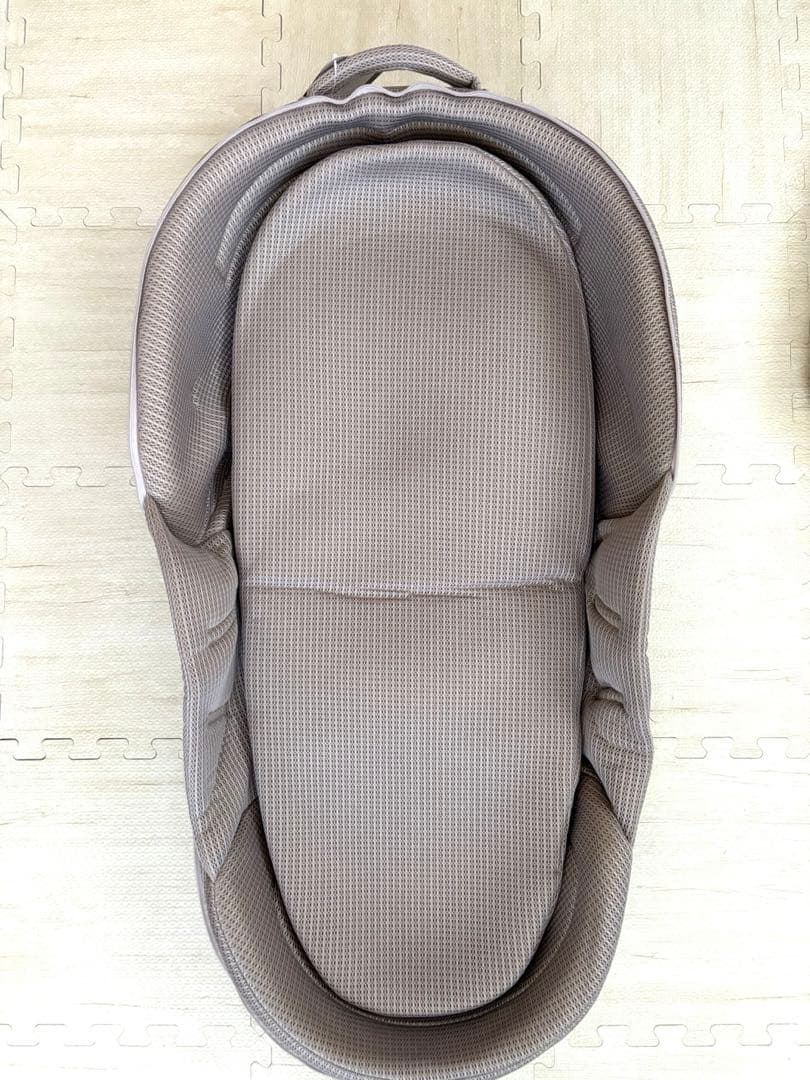 美品　ネオママイズム　ベットインベッド　グレー