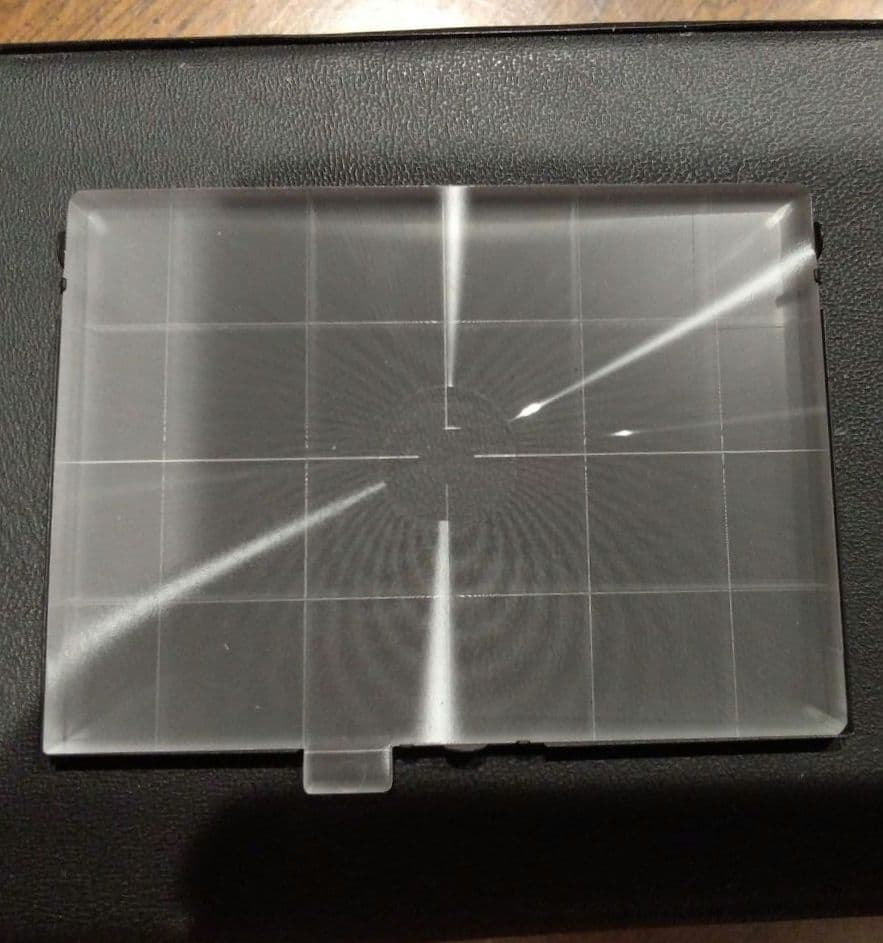 激レア　Mamiya 645用　スクリーン　方眼マット