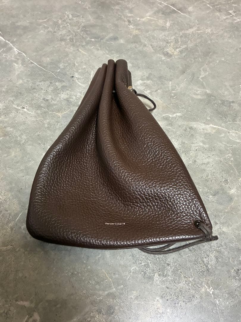 Hender Scheme zacc/dark brown ショルダーバッグ