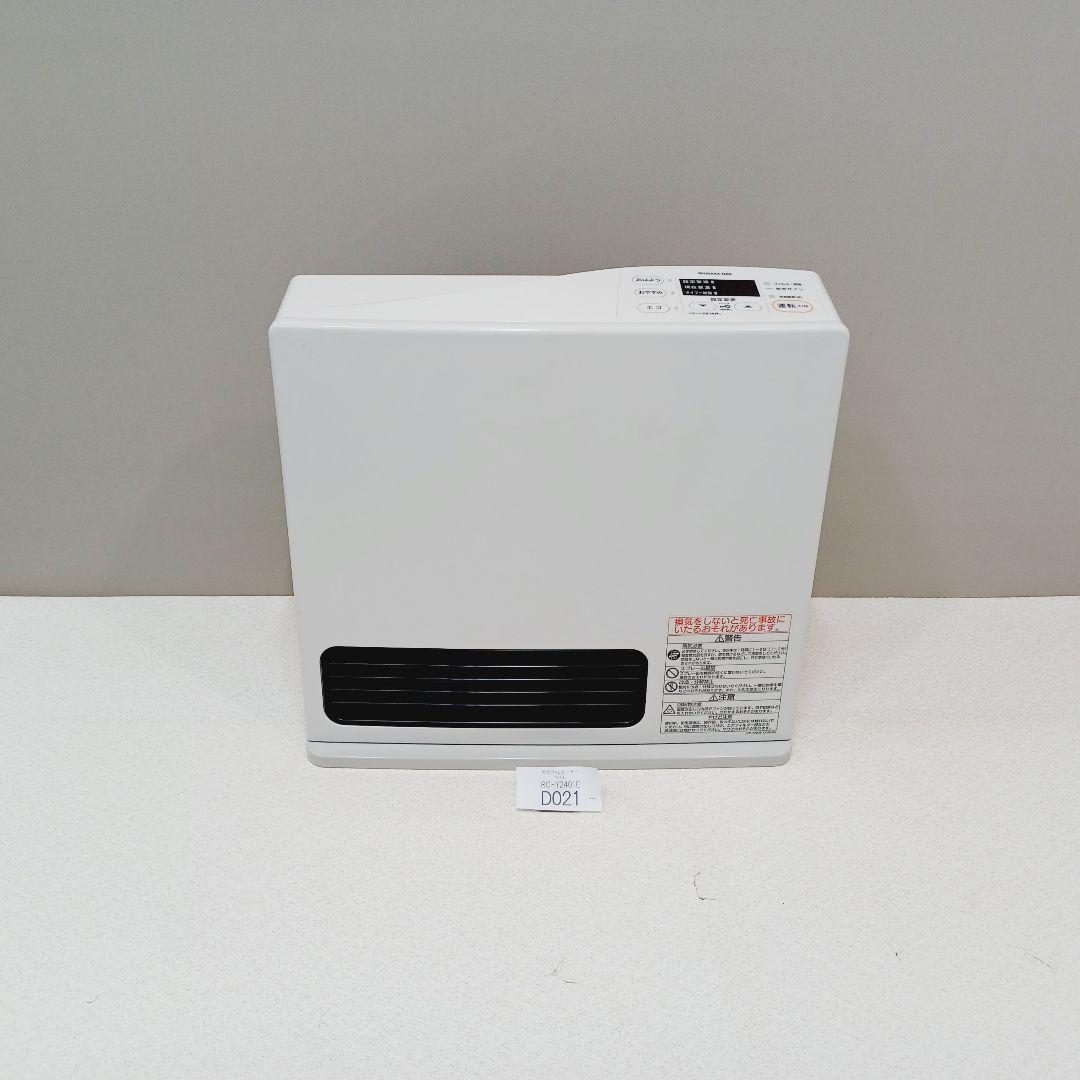 D021　ガスファンヒーター　都市ガス