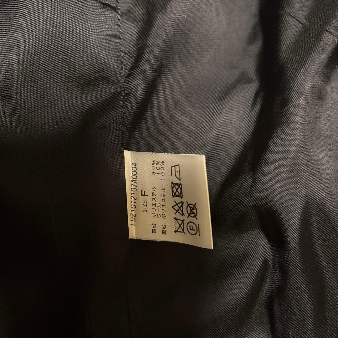 ラウンジドレス　グレンチェックダブルジャケット