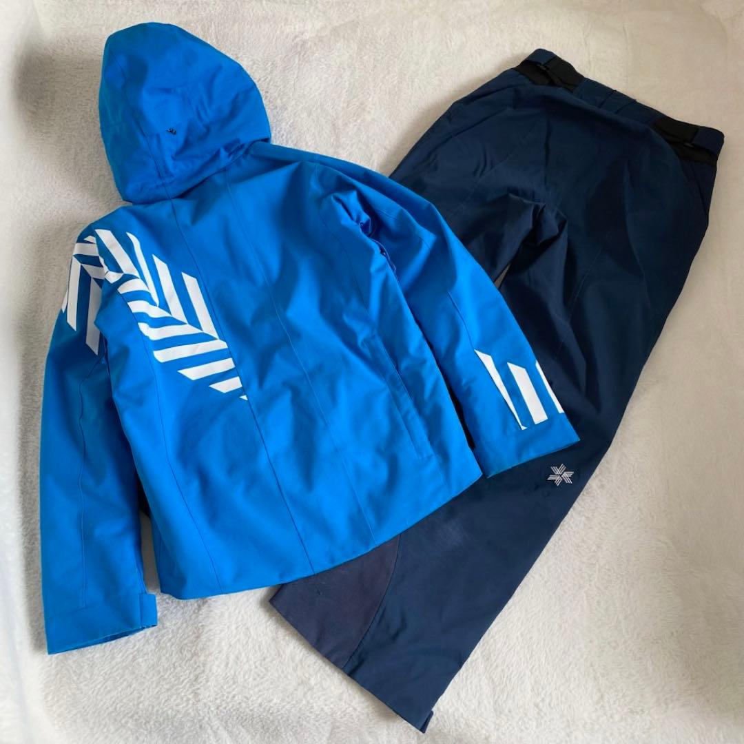 GOLDWIN BARO JACKET セットアップ　スキーウェア　青　S