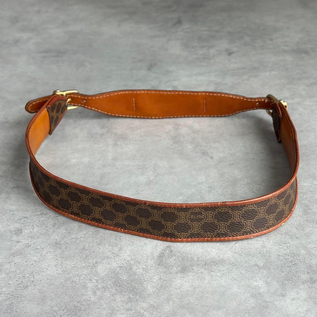 CELINE ホースビット　マカダム柄　ウエストベルト