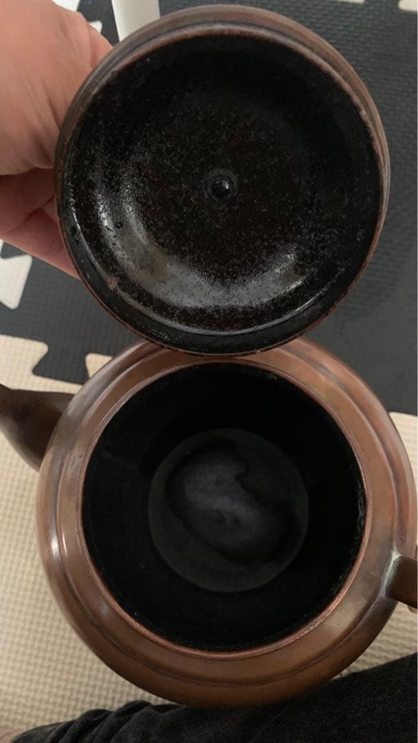 玉川堂製　銅やかん103♦ 無形文化財 鎚起銅器