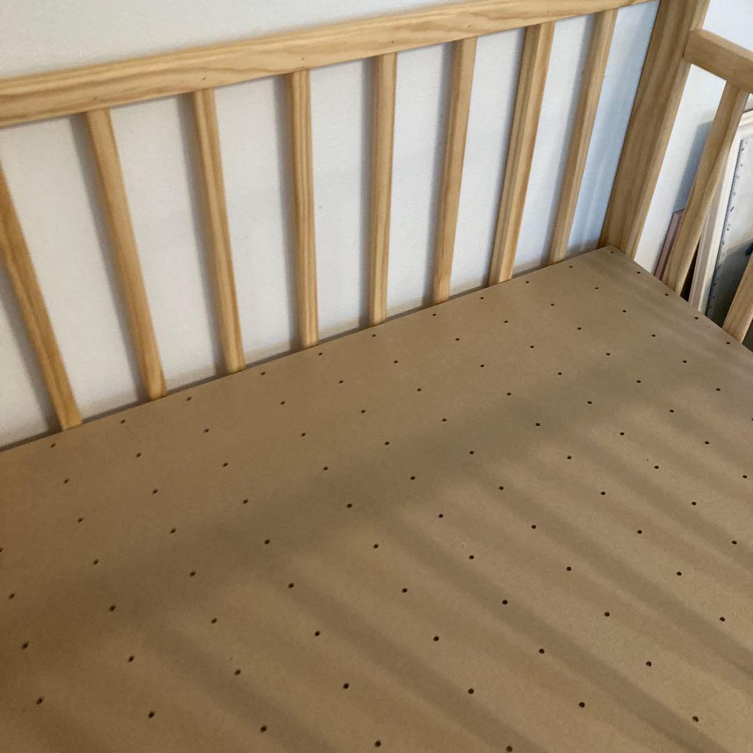 ティンバーベビーベッドミニ ハイタイプ