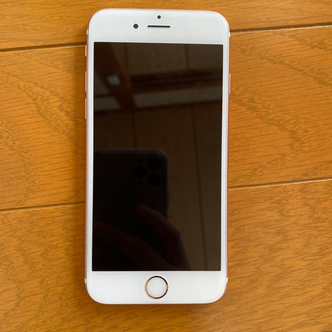 中古　ジャンク品　iPhone6s ローズピンク　スマホ