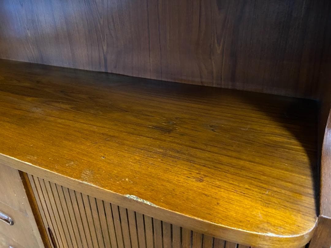 最終値下1960sデンマーク チーク カップボード サイドボード キャビネット