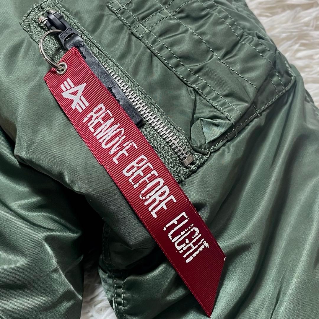 ミリタリージャケット N-3B セージグリーン 防寒 寒冷地 L 激レア