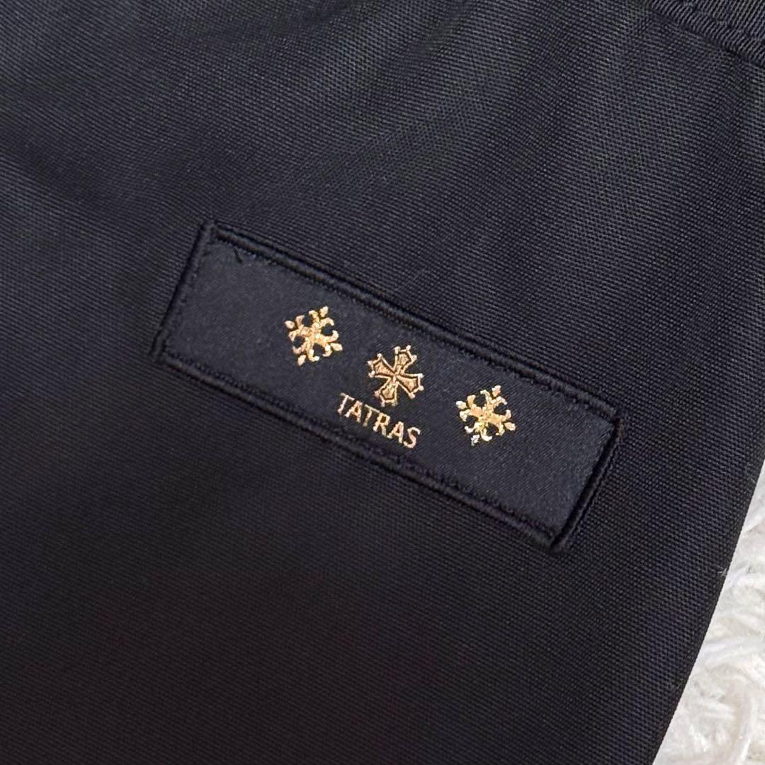 【23SS】TATRAS タトラス TESEAGE モッズコート 金ボタン 黒