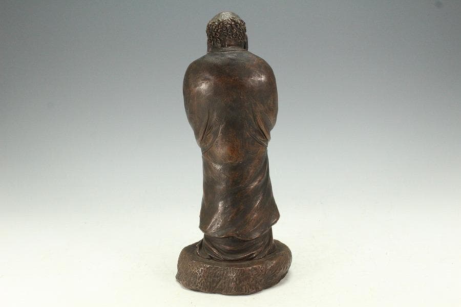 古備前 仏像 時代物(K-XA942)