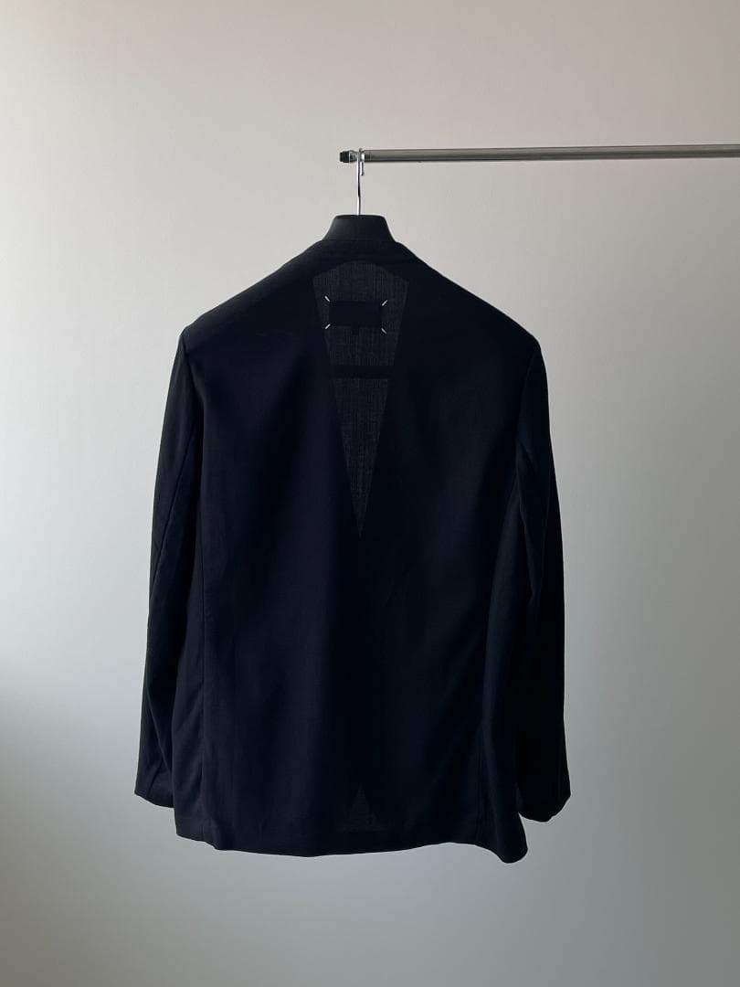 MAISON MARGIELAノーカラージャケット メゾンマルジェラ ジャージー