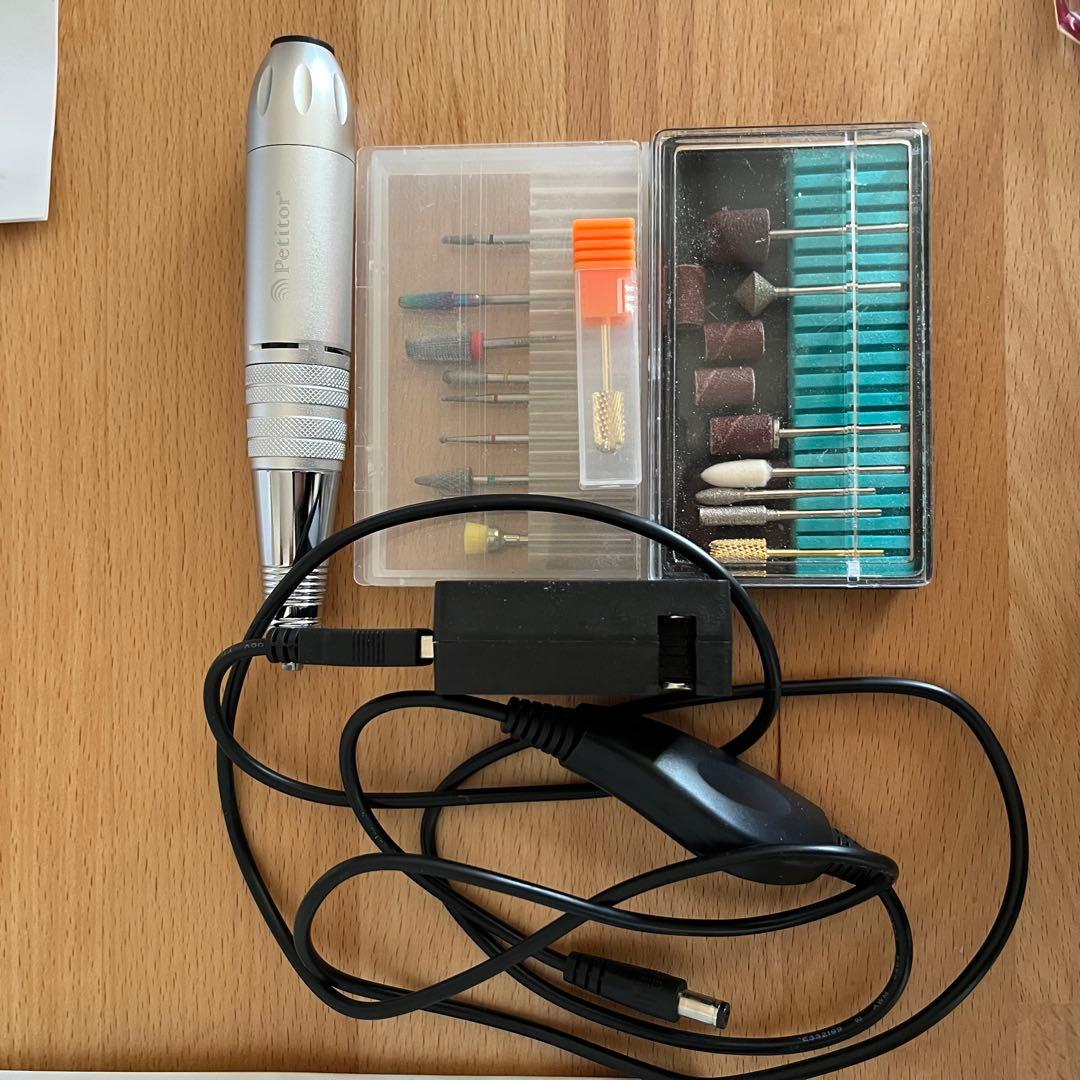 ネイルアート用品セット LEDライト付き