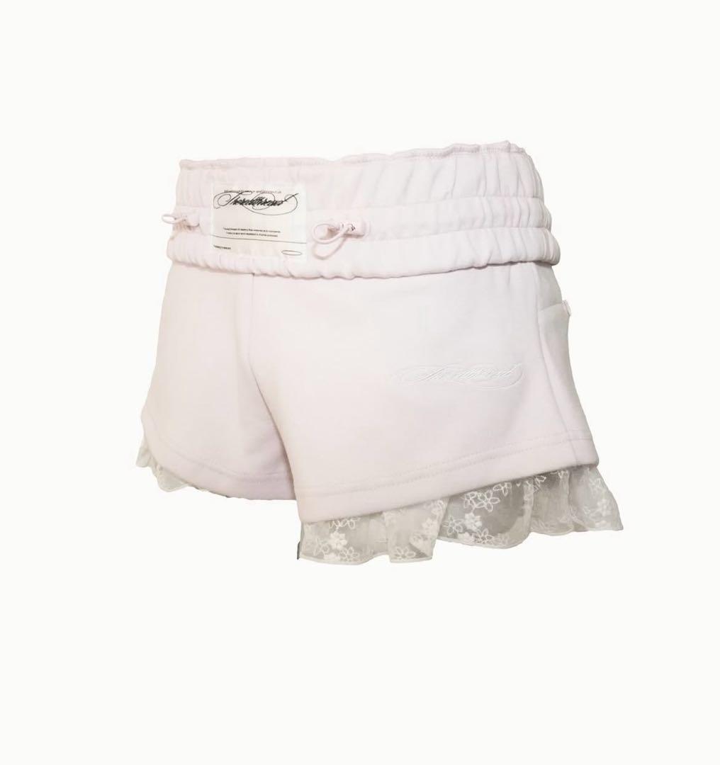 パンツ S jersey shorts lace (pink)