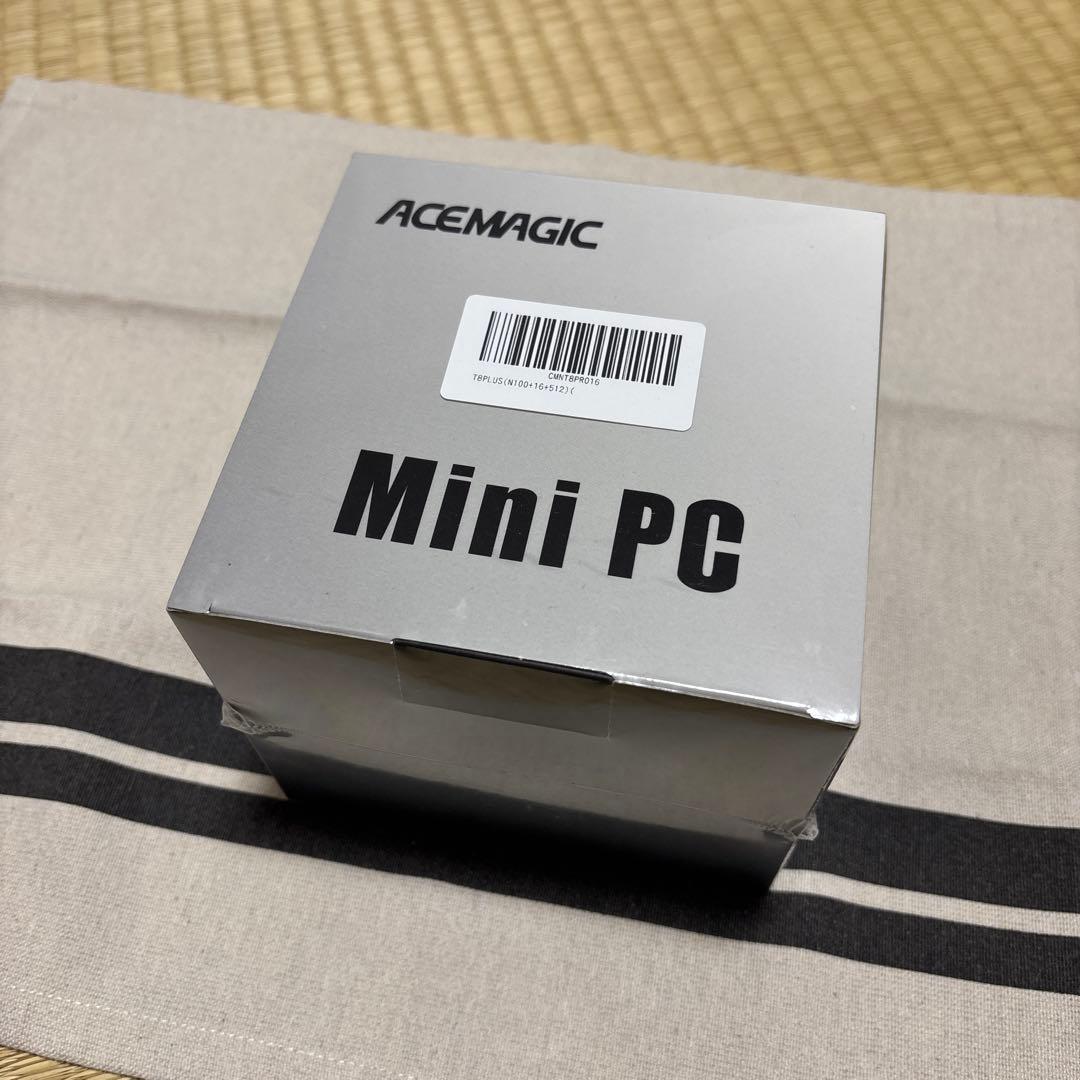 【未開封】Acemagic mini PC(N100、16G、512G)