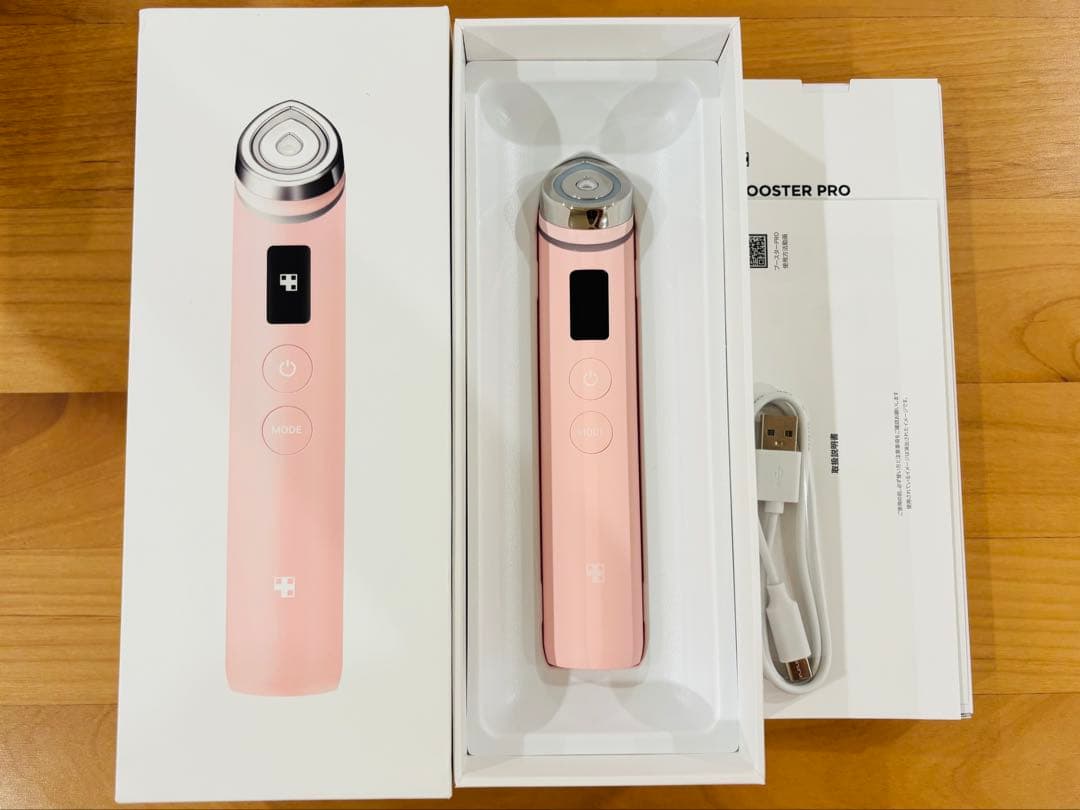 メディキューブ AGE-R BOOSTER PRO 美顔器 ピンク