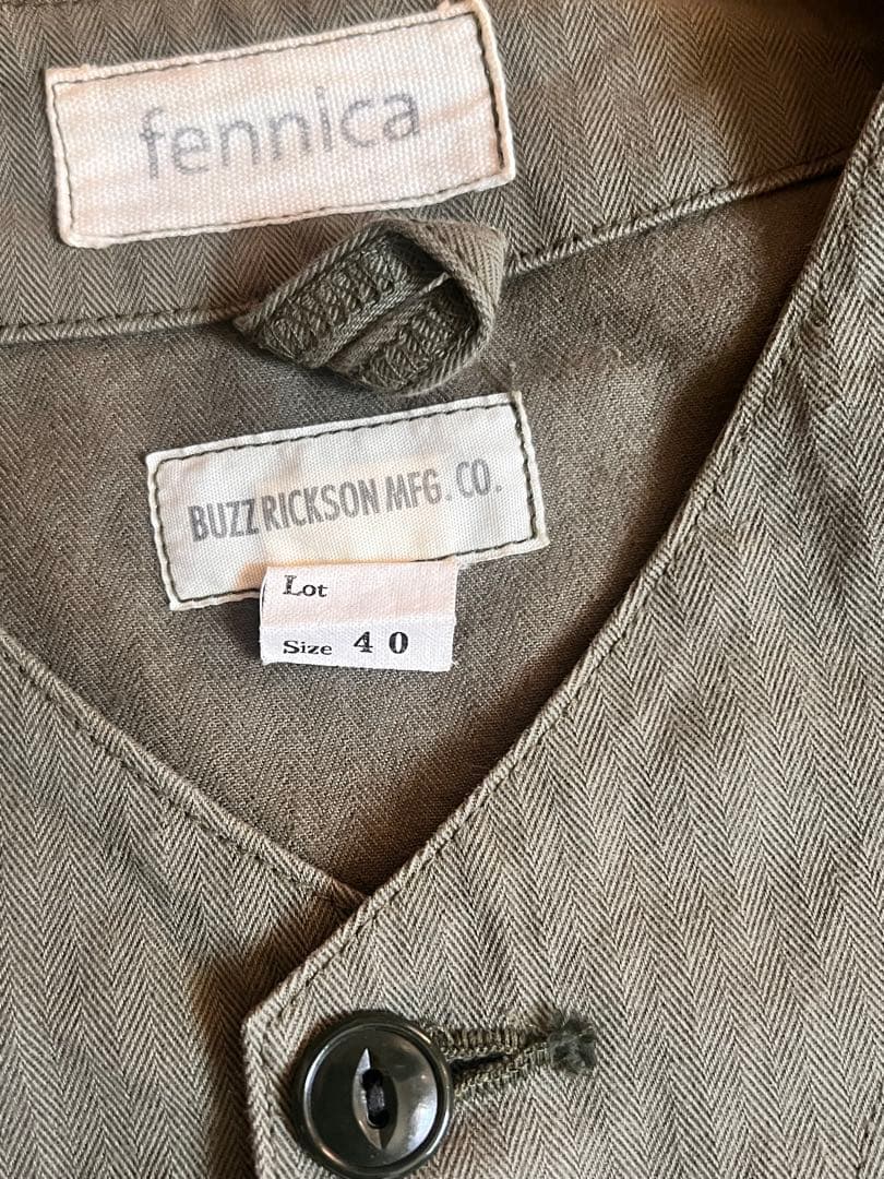 メ*熊様 fennica別注 BUZZ RICKSON’S ハンティング ジャケ