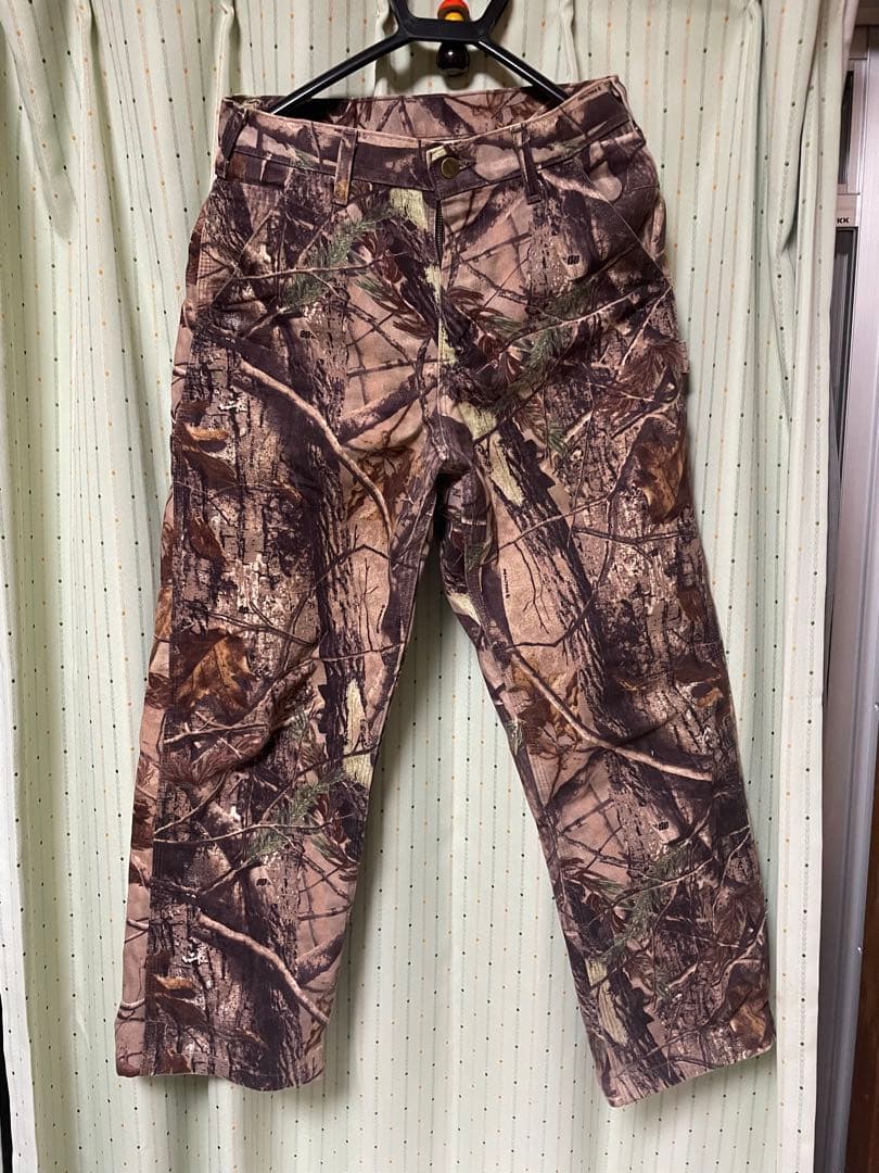 【希少】Carhartt　リアルツリー　ペインターパンツ　w30 アメリカ古着