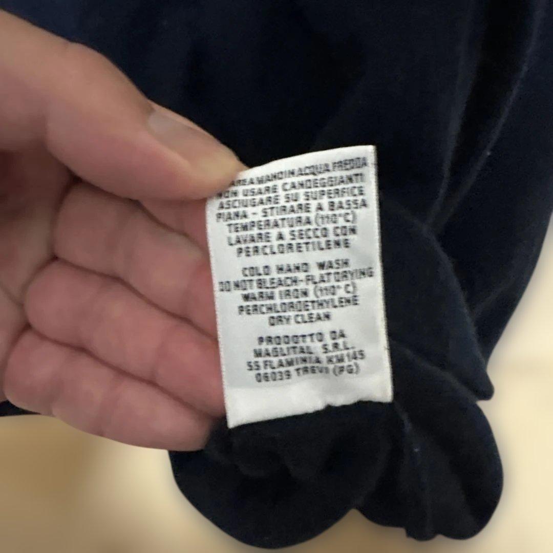 Cruciani カシミヤ タートルネックセーター ネイビー 48 クルチアーニ