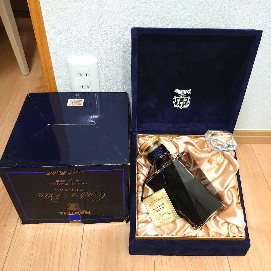 未開封・マーテル コルドンブルー バカラ クリスタル 箱・替え栓あり