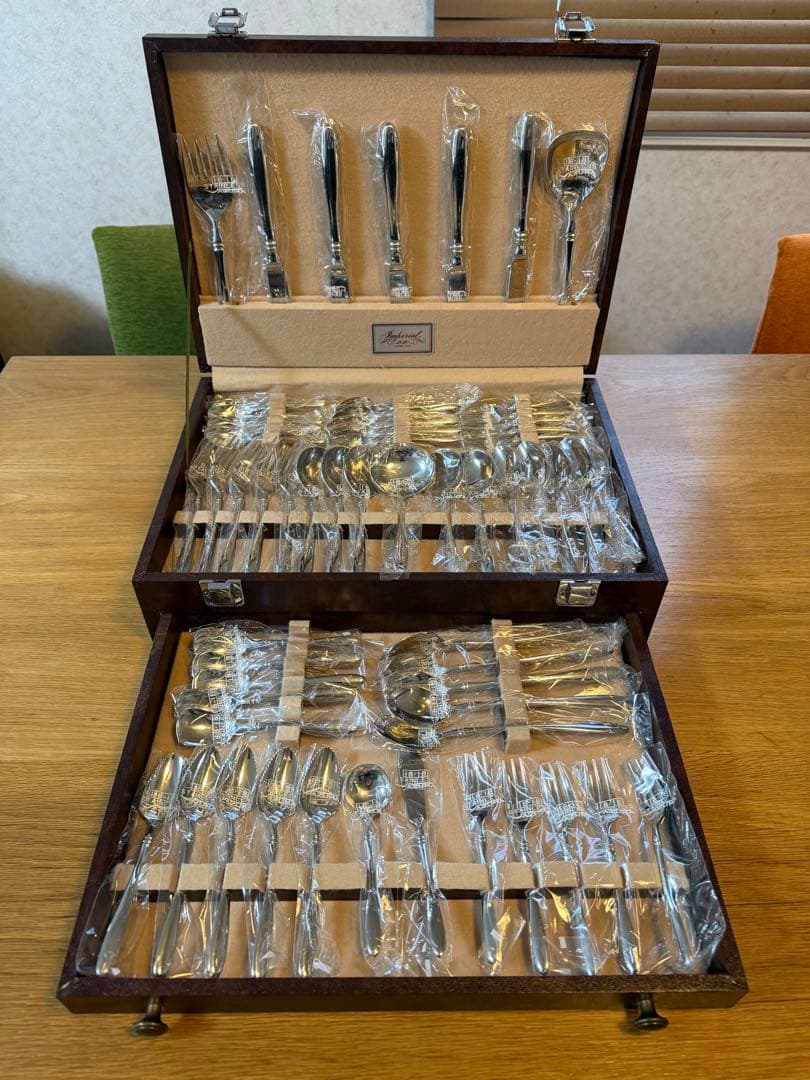 アズマ　カトラリーセット　インペリアル 18-18 ディナーセット〈60本〉