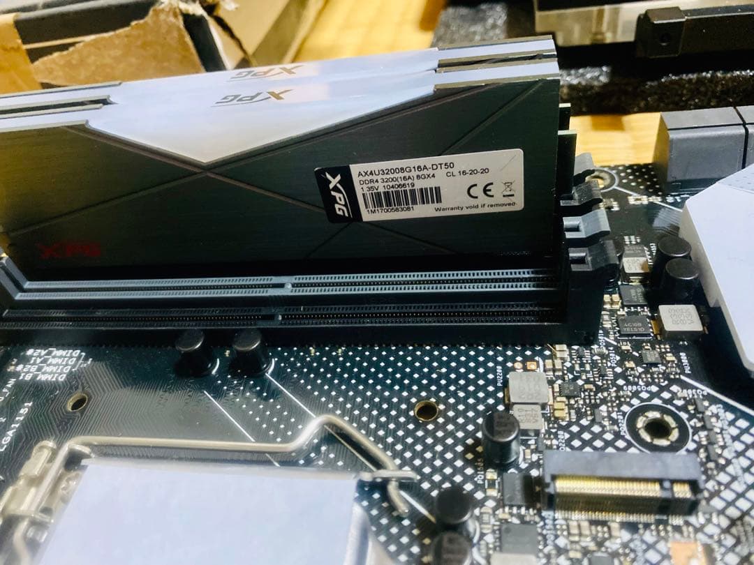 ASUS PRIME Z390-A と水冷ブロック-i5 6600-Ddr4