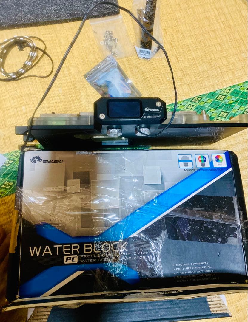 ASUS PRIME Z390-A と水冷ブロック-i5 6600-Ddr4