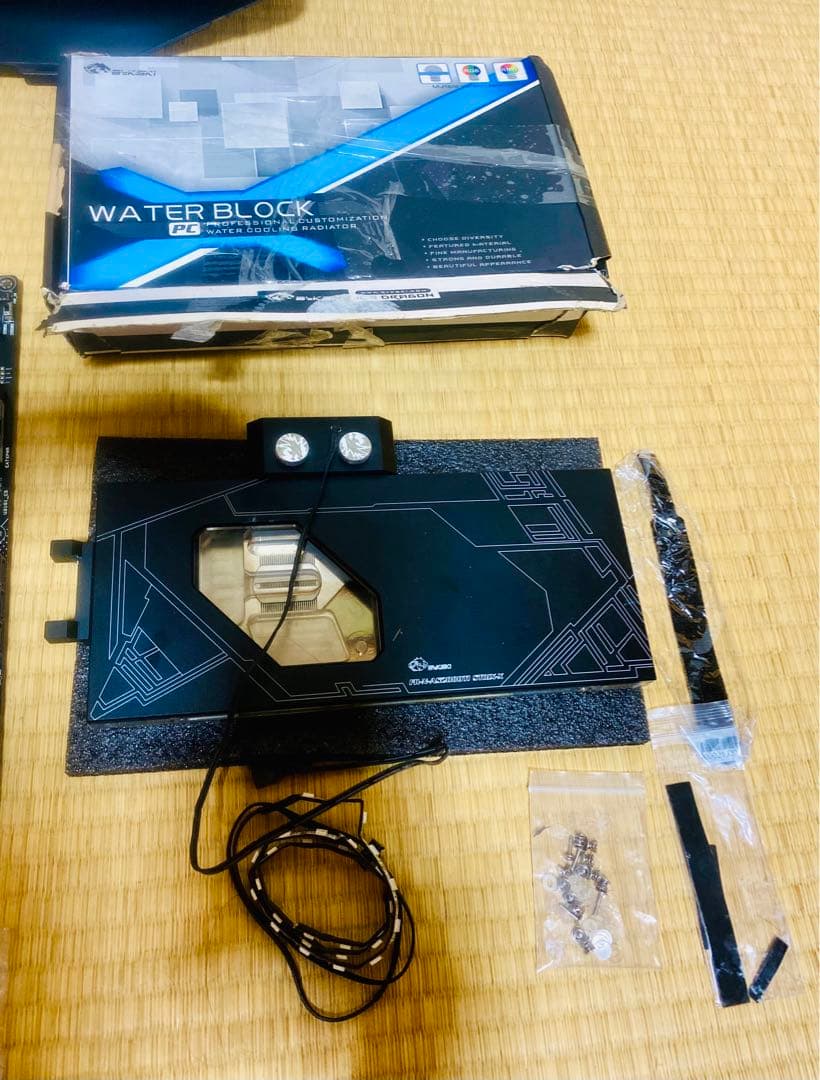 ASUS PRIME Z390-A と水冷ブロック-i5 6600-Ddr4