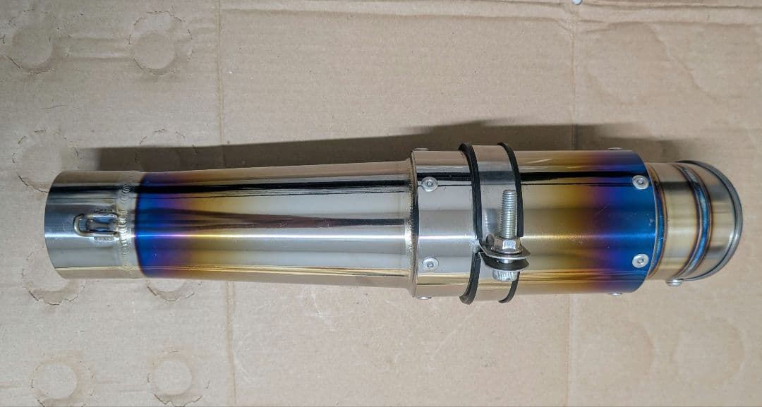 NITRO RACING グレネードチタンサイレンサー V-Ⅱ 300mm