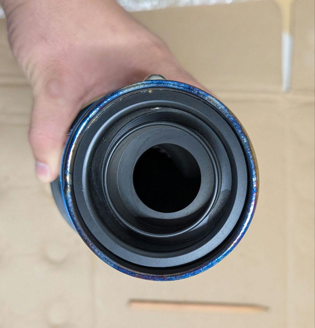 NITRO RACING グレネードチタンサイレンサー V-Ⅱ 300mm