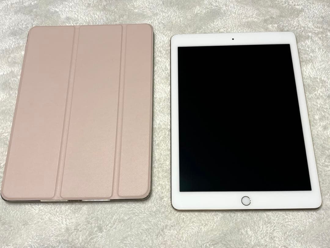 【美品】iPad Air2 WiFi+Cellular ゴールド 64GB