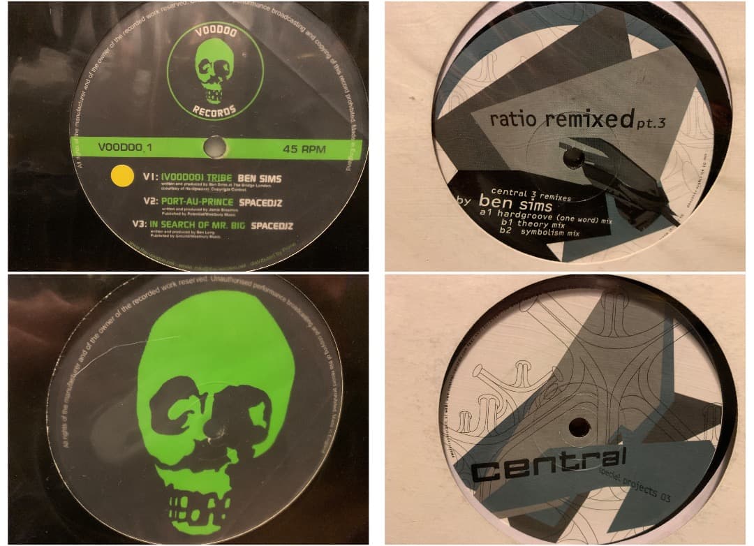 Ben Sims（UK）レコード 37点