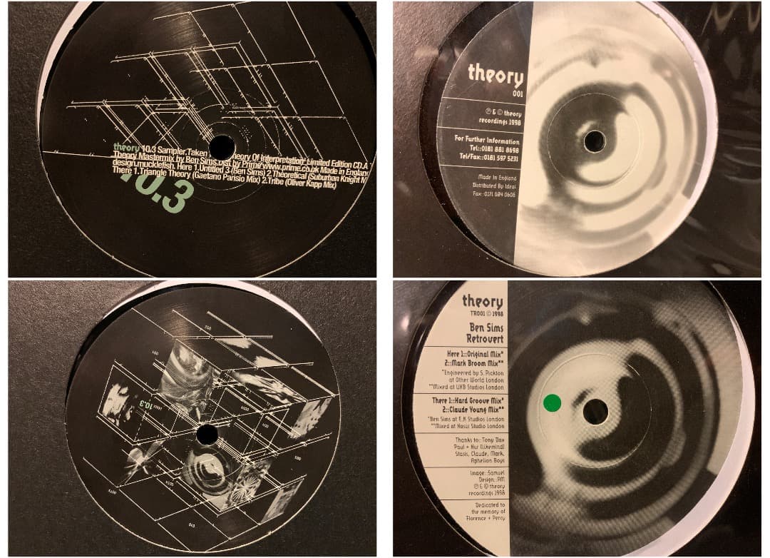 Ben Sims（UK）レコード 37点