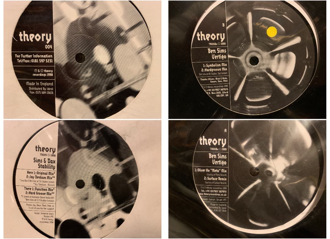 Ben Sims（UK）レコード 37点