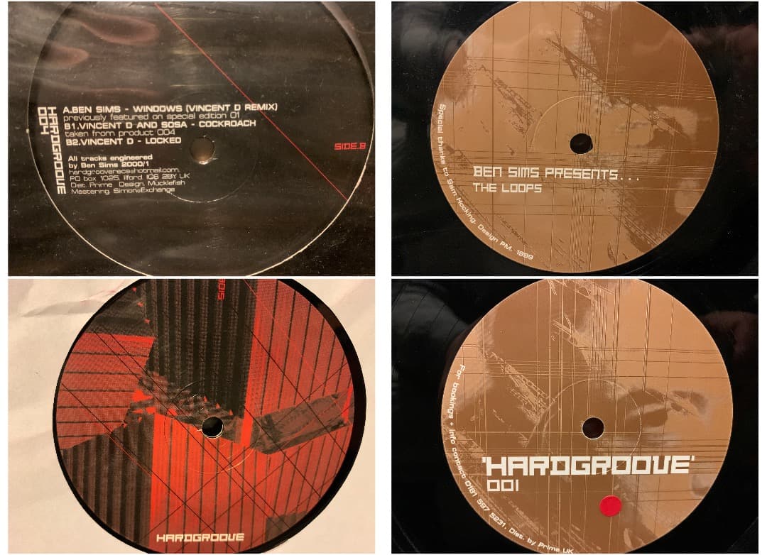 Ben Sims（UK）レコード 37点