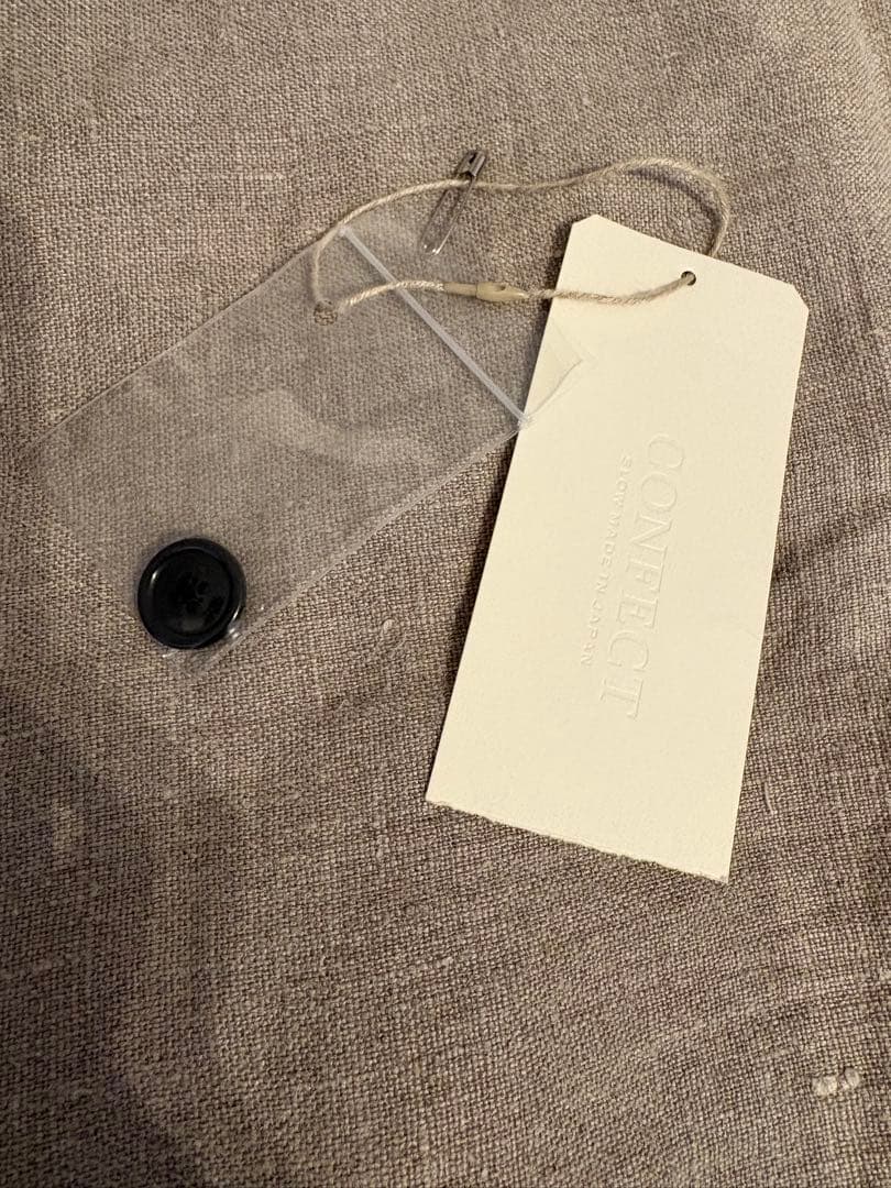 《nest Robe CONFECT》ウールモッサークルーネックベスト ブラック