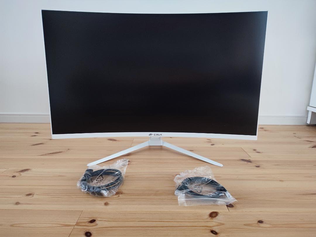 CRUA 32インチ 湾曲モニター 4K UHD 3840x2160