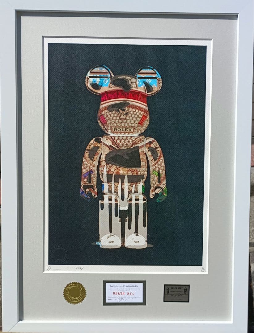 DEATH NYC BF169 サイン、ナンバー、COAあり#出品者大絶賛