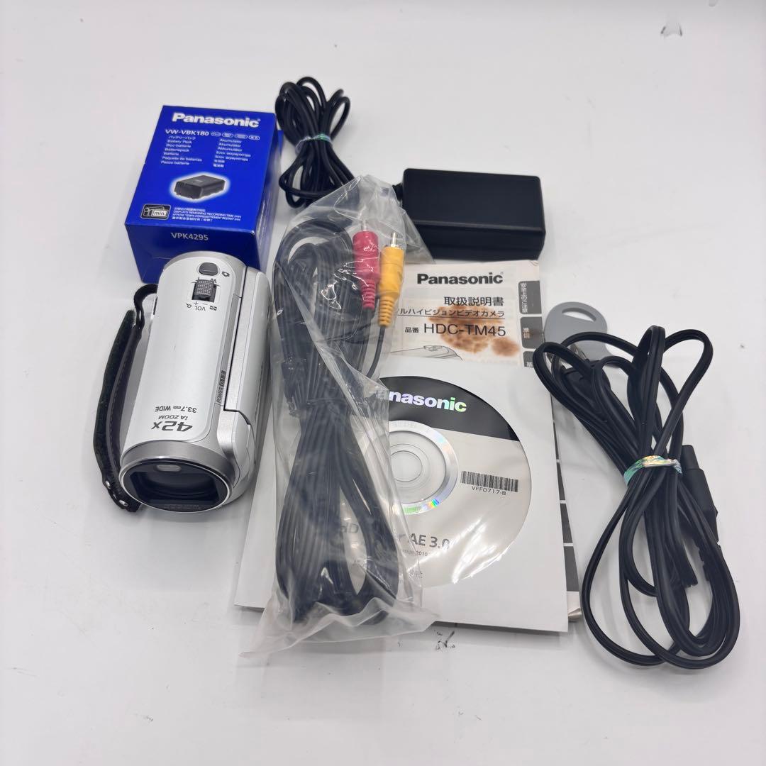 Panasonic HDC-TM45 ビデオカメラ 本体