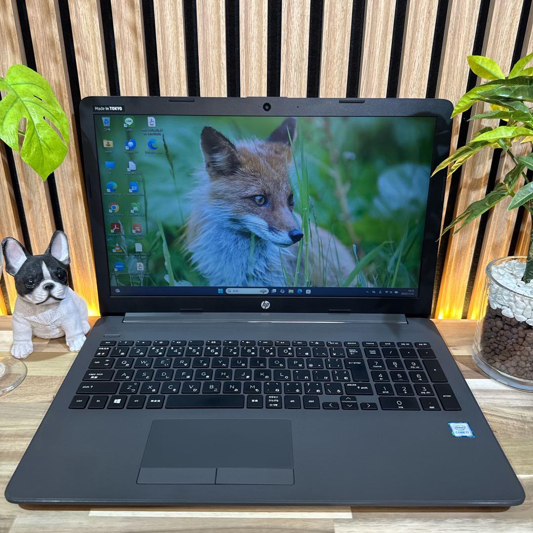 最高峰‼️HP 250 G7☘Core i7☘15.6インチ☘ノートパソコン