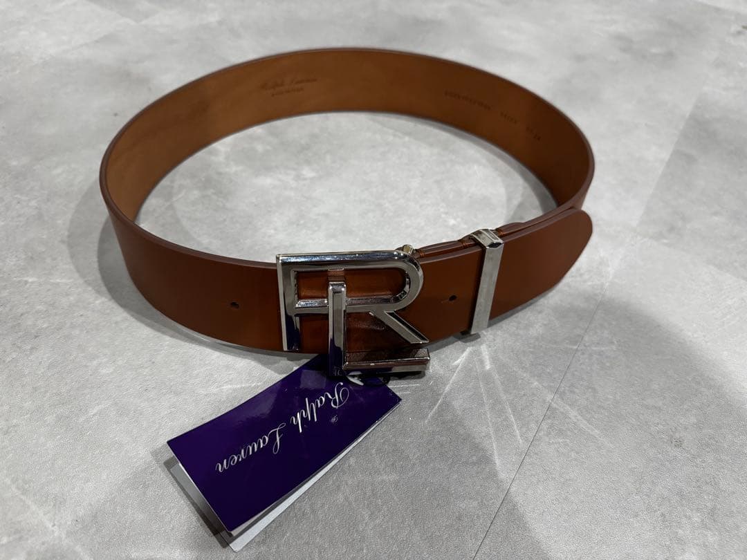 Ralph Lauren ブラウン ベルト S