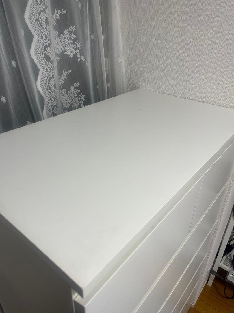 【IKEA】MALM マルム　ホワイトチェスト