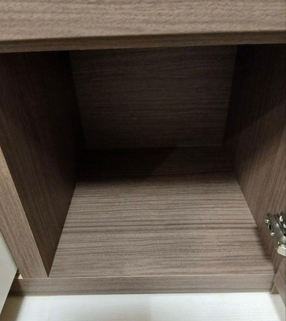 【最終値下げ】NITORI キッチンボード エトナ 90 KB MBR 食器棚