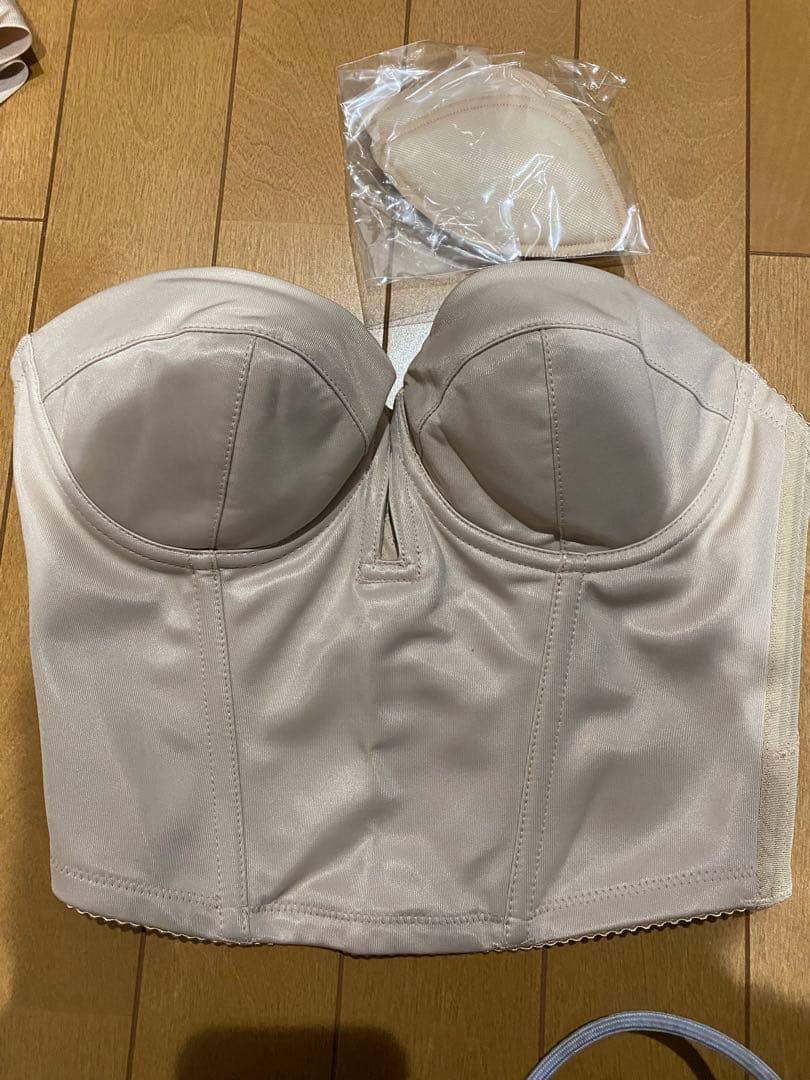 ブライダルインナー コルセットセット ベージュ