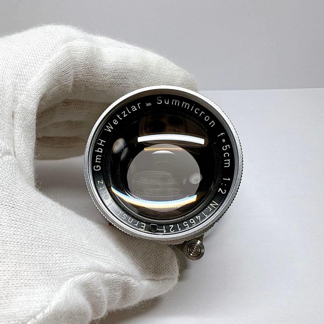 【極美品】ライカ LEICA ズミクロン 50mmF2 M 固定　初代