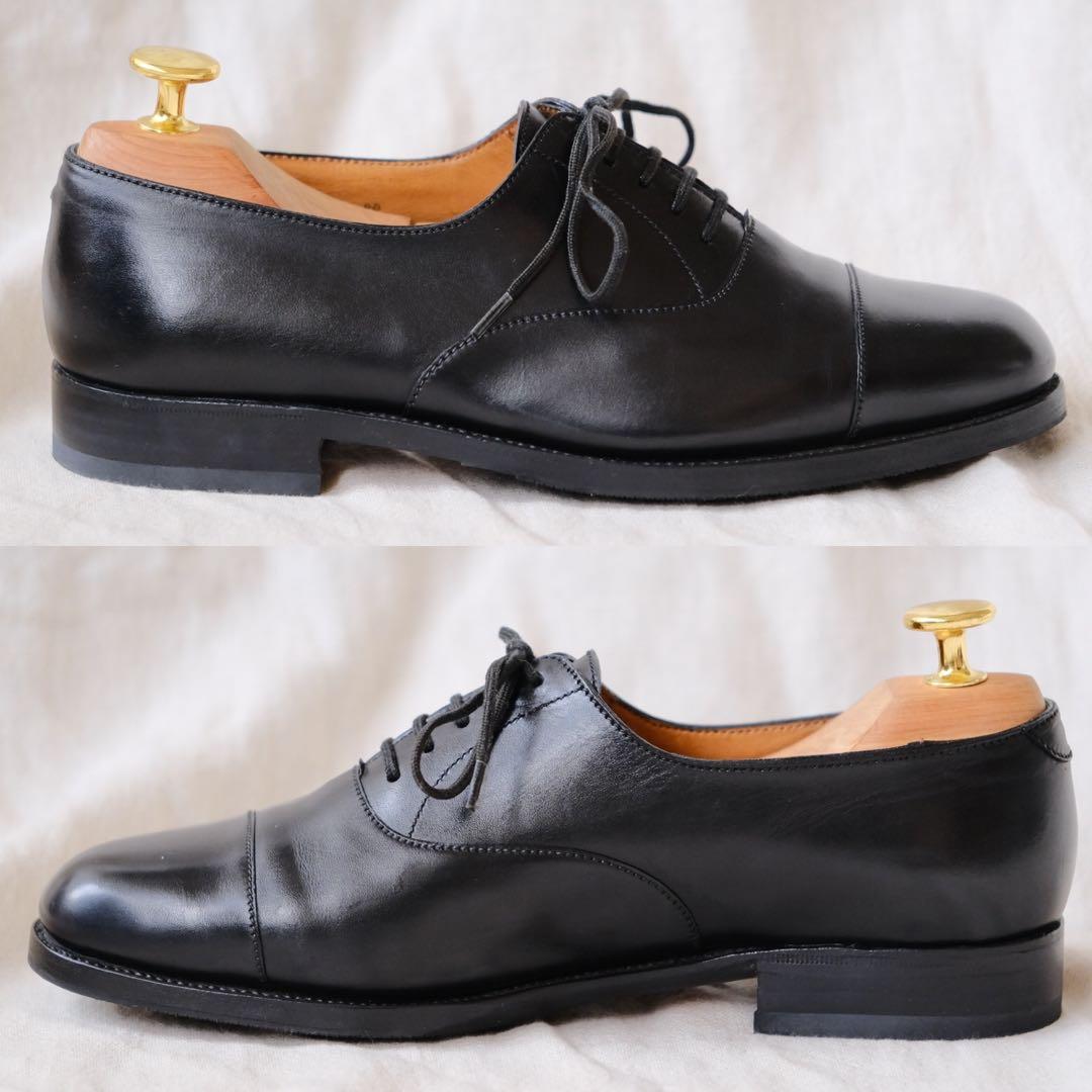 J.M.WESTONジェイエムウェストン 300ストレートチップ黒3 1/2E