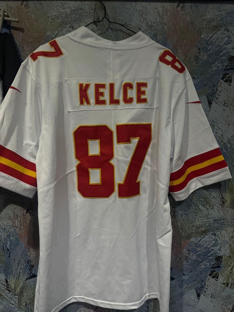Kansas City Chiefs KELCE 87 ユニフォーム