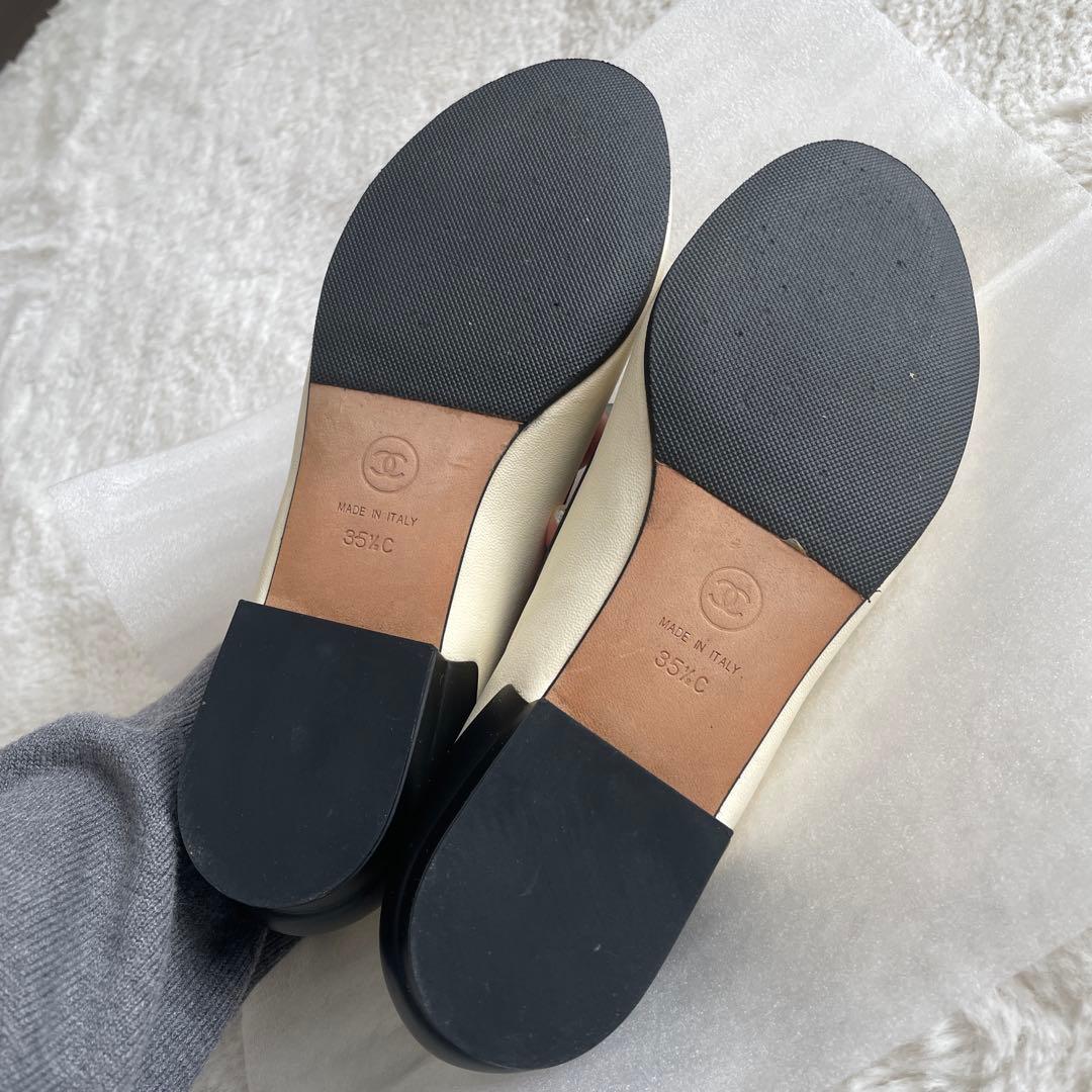 【即日発送可◎】CHANEL カメリア フラットシューズ