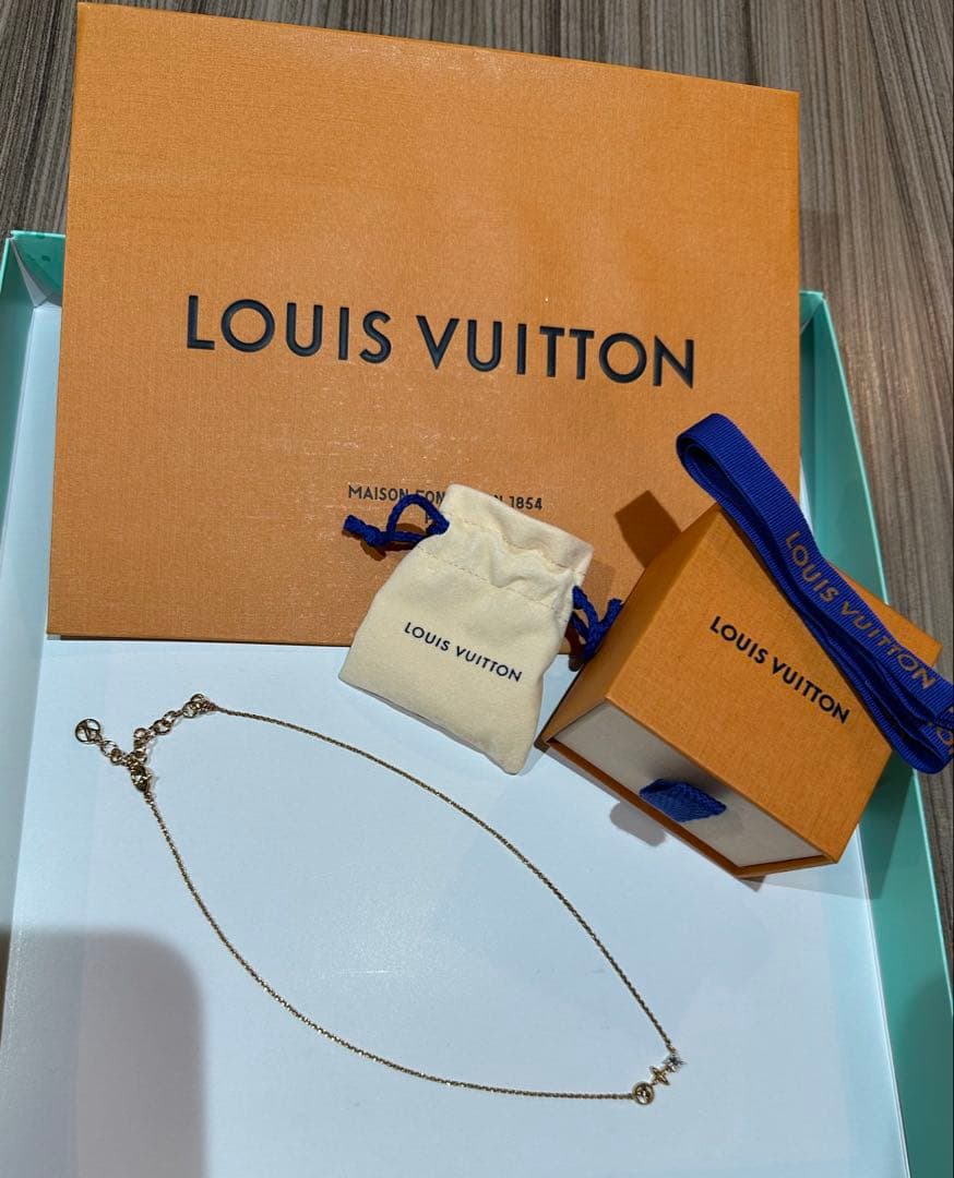 LOUIS VUITTON ネックレス プティルイ petit louis